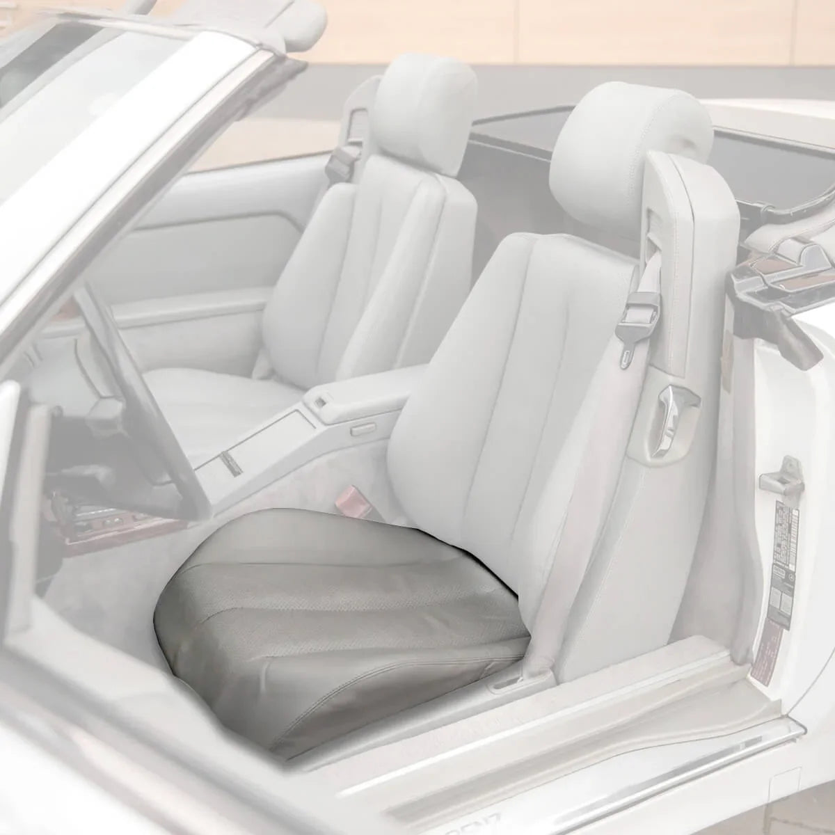 Housse Assise Siège Avant en Cuir pour Mercedes SL R129 phase 1 - Revvo