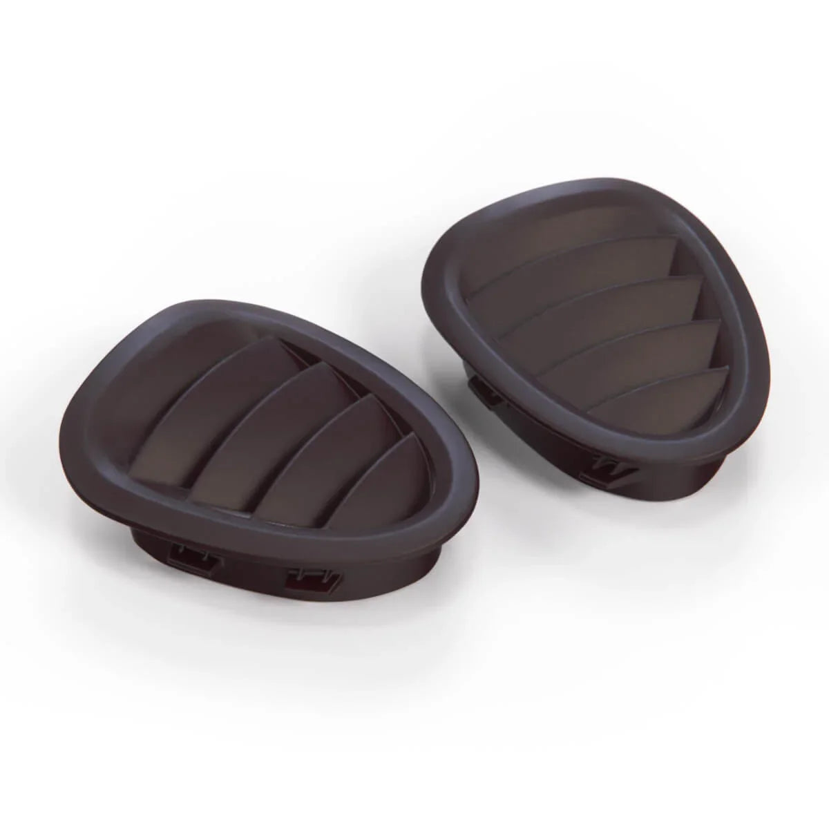 Lot de 2 Grilles Ventilation Pour Tableau de Bord de Porsche 987 Boxster / Cayman - Revvo
