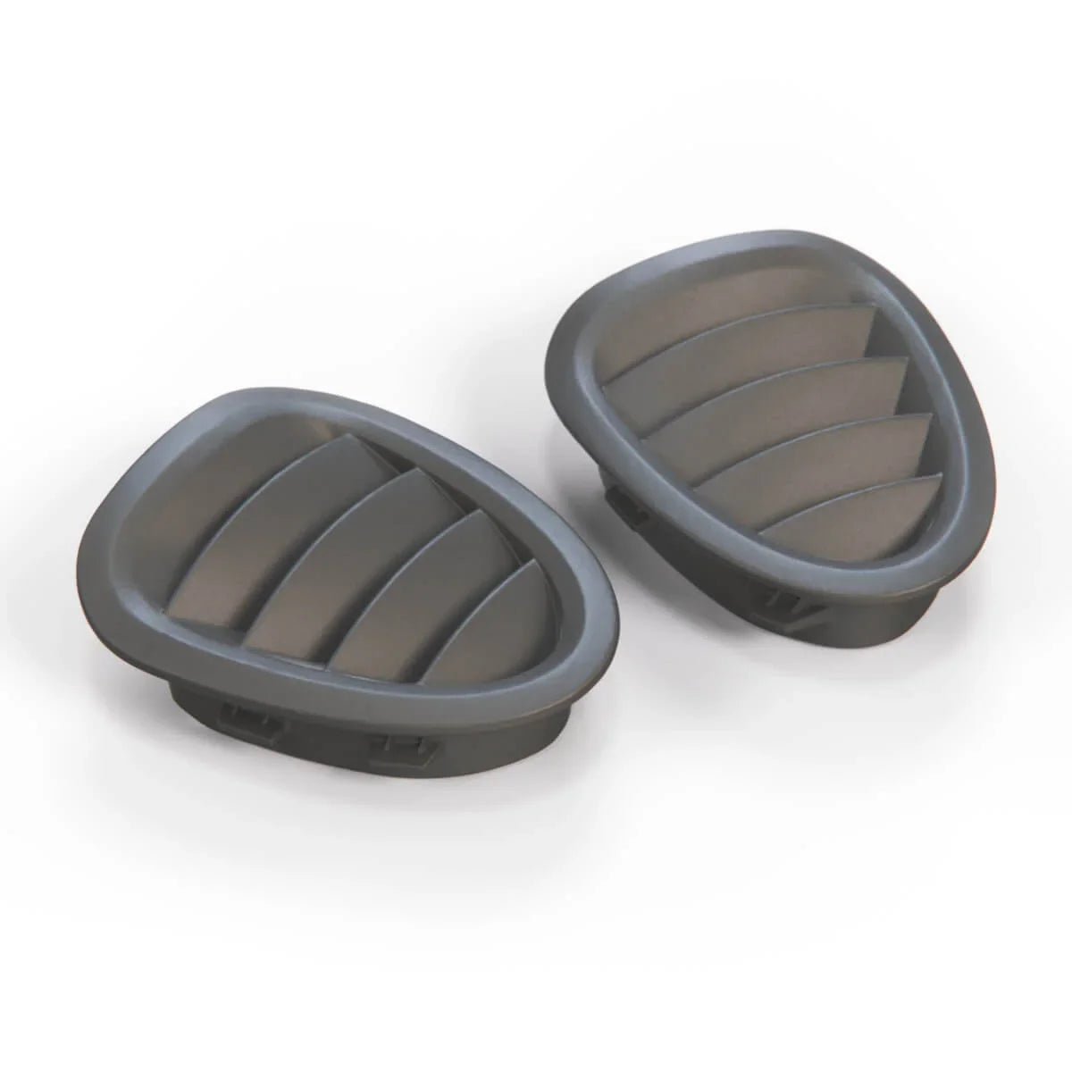 Lot de 2 Grilles Ventilation Pour Tableau de Bord de Porsche 987 Boxster / Cayman - Revvo