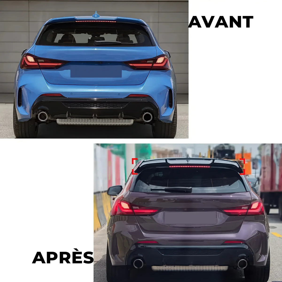 Aileron BMW Série 1 M Sport - Revvo