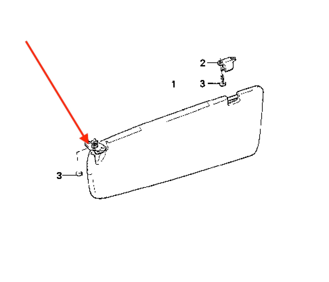 Supports Extérieurs de Pare-Soleil - BMW - Revvo