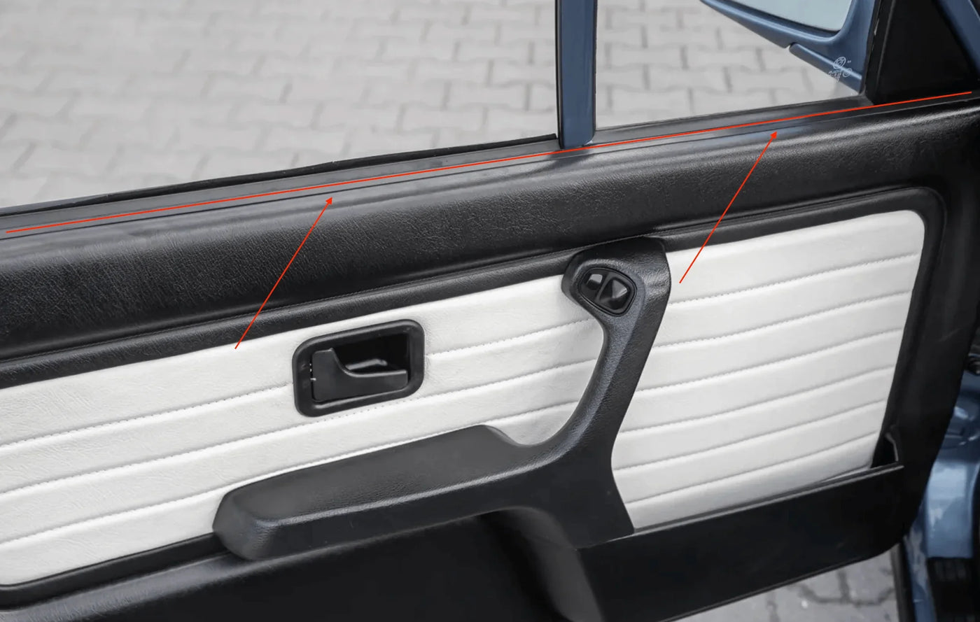 Lèche-Vitre Intérieur pour BMW E30 Coupé (1982–1994) - Revvo