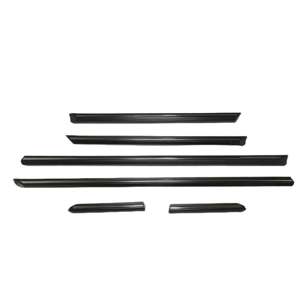 Kit Baguettes Latérales avec Insert Chromé pour BMW E30 Berline phase 1