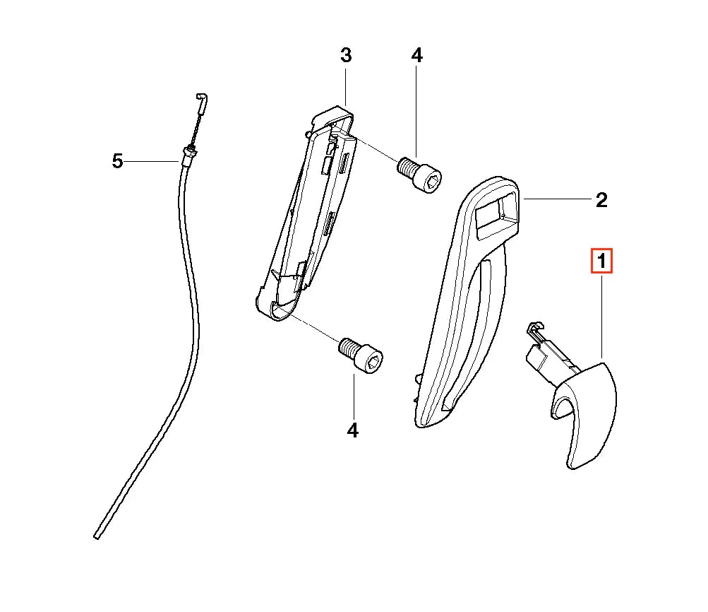 Levier de Siège pour BMW E46 Coupé / Cabriolet - Revvo