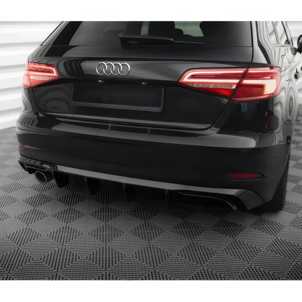 Diffuseur Arrière Audi A3 Sportback 8V Phase 2 Standard 2016-2020 (1 sortie d'échappement)