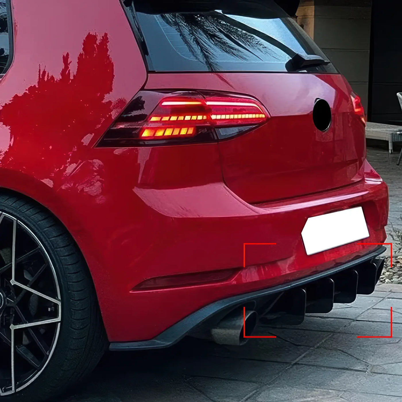 Diffuseur Golf 7.5 GTI - Revvo