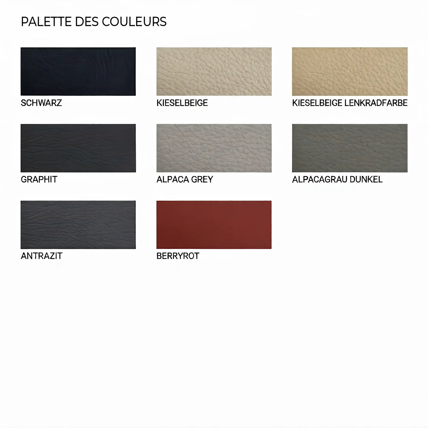 Revêtement d'Accoudoir Central en Cuir Synthétique pour Mercedes SL R230 (2001-2011) - Revvo