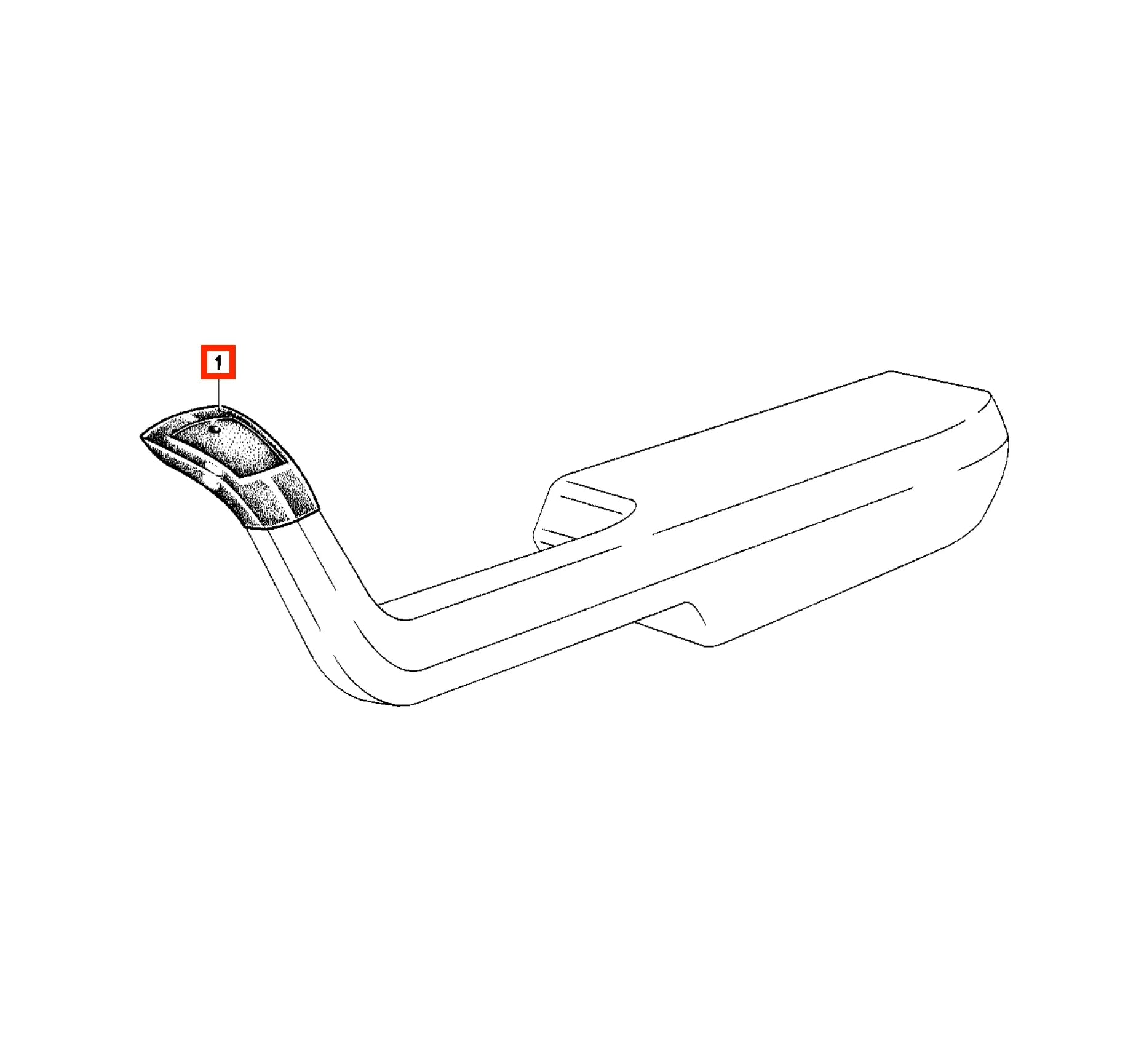 Support Accoudoir de Panneau de Porte pour BMW Série 7 E23 (1977-1986) - Revvo