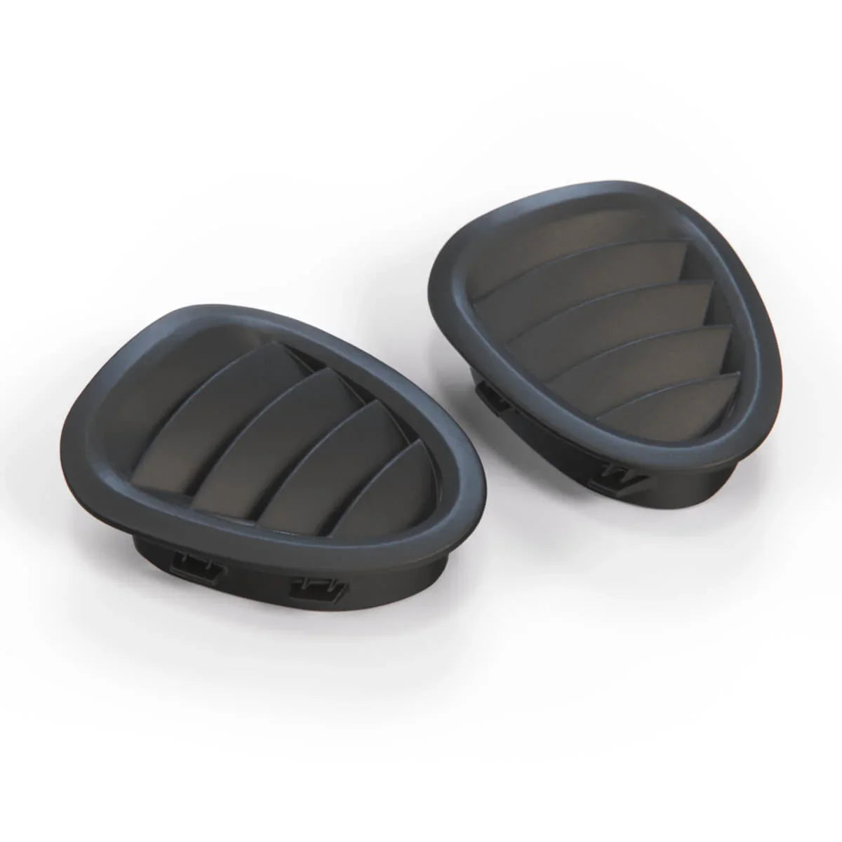 Lot de 2 Grilles Ventilation Pour Tableau de Bord de Porsche 987 Boxster / Cayman - Revvo