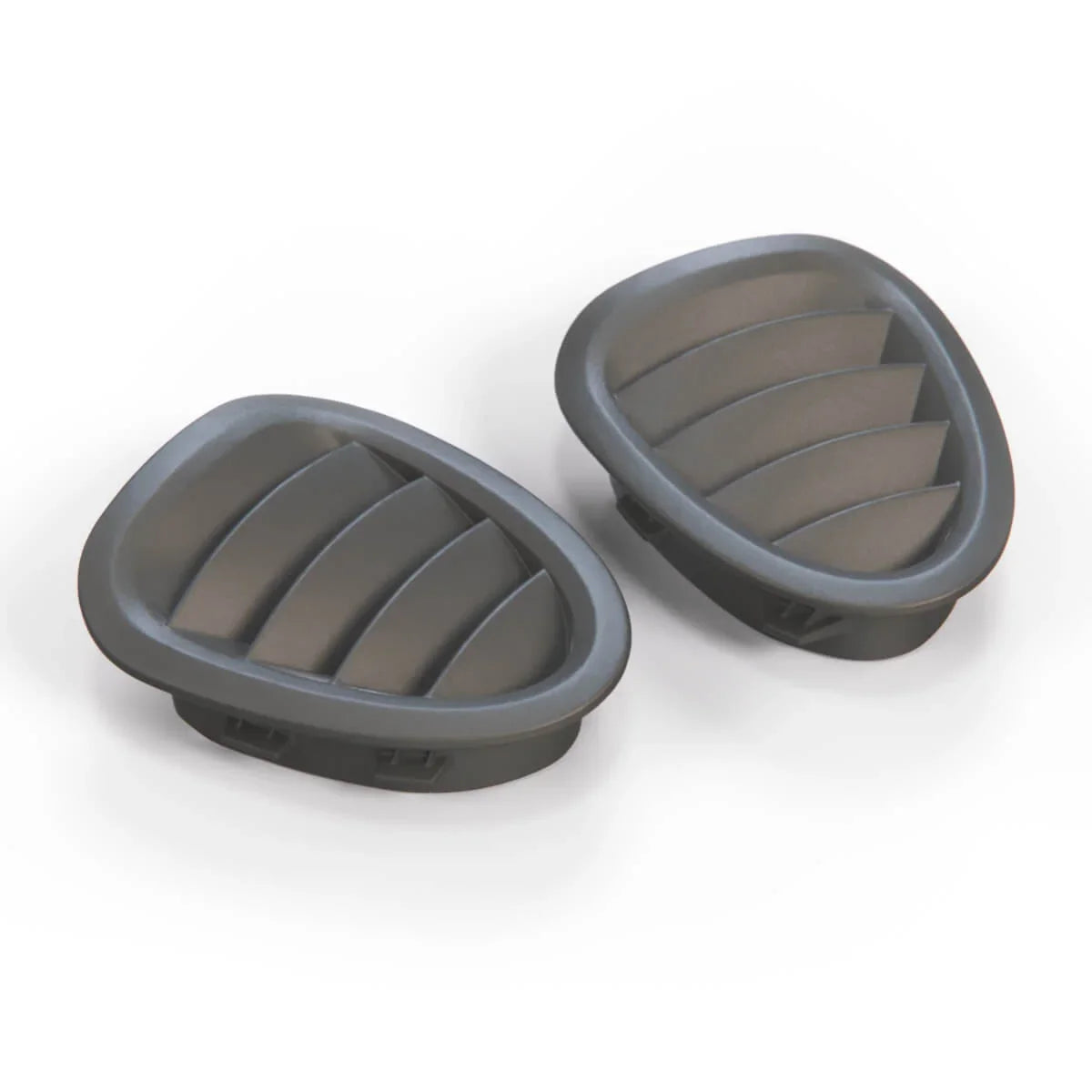 Lot de 2 Grilles Ventilation Pour Tableau de Bord de Porsche 987 Boxster / Cayman - Revvo