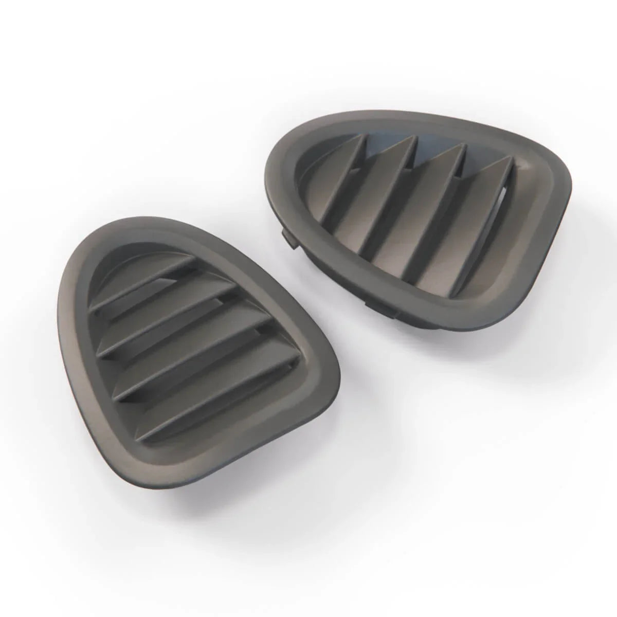 Lot de 2 Grilles Ventilation Pour Tableau de Bord de Porsche 987 Boxster / Cayman - Revvo