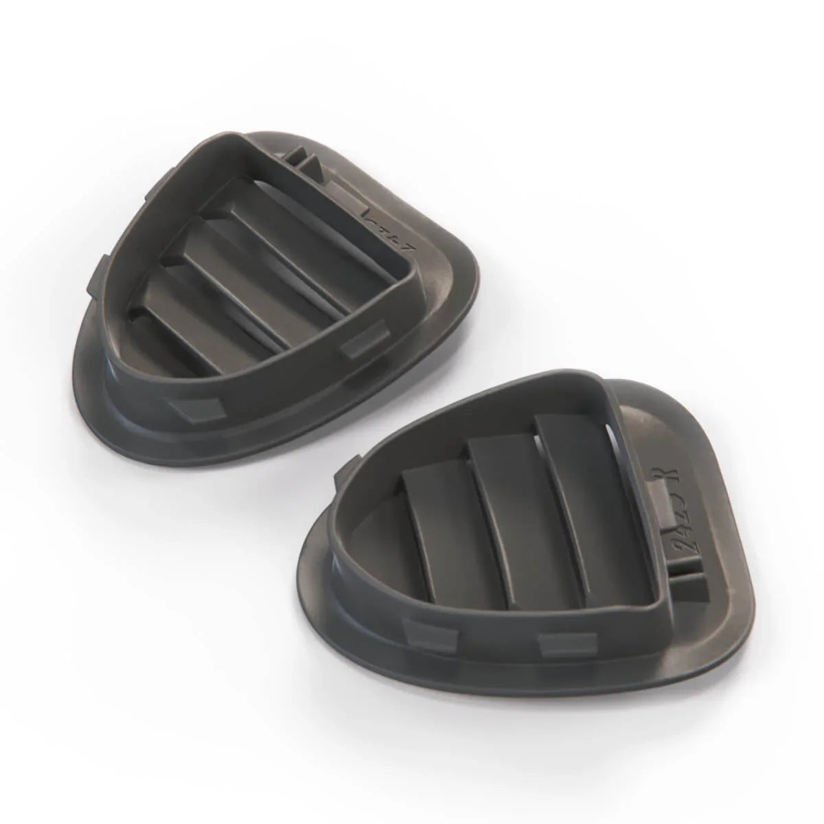 Lot de 2 Grilles Ventilation Pour Tableau de Bord de Porsche 987 Boxster / Cayman - Revvo