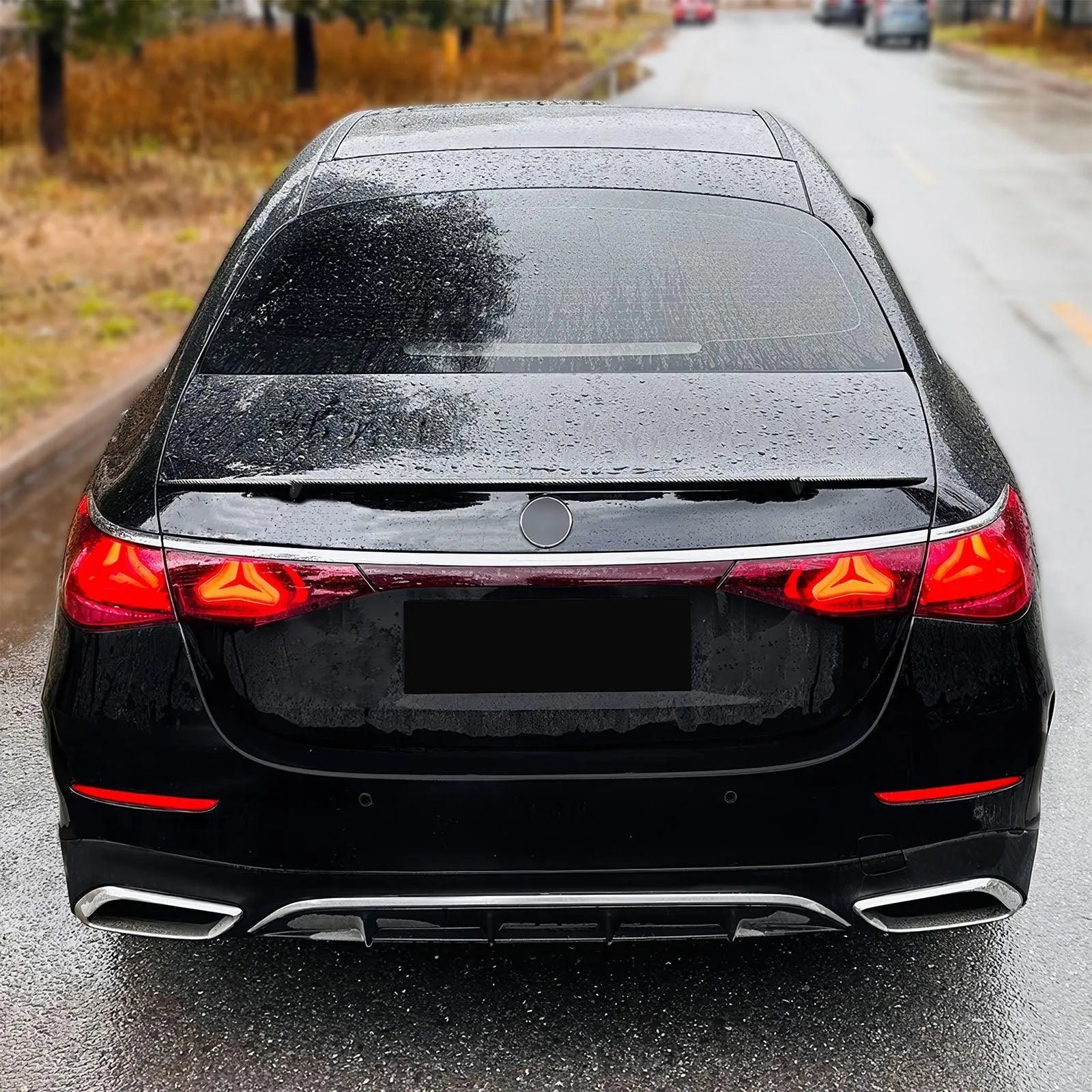 aileron-carbone-mercedes-classe-e-w214-arriere - Revvo