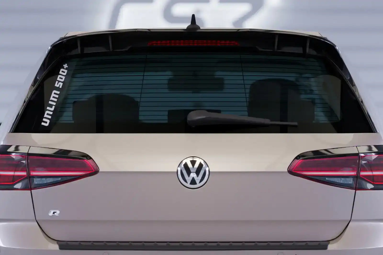 Aileron Intégral Golf 7 GTI GTD GTE R et R-Line - Revvo