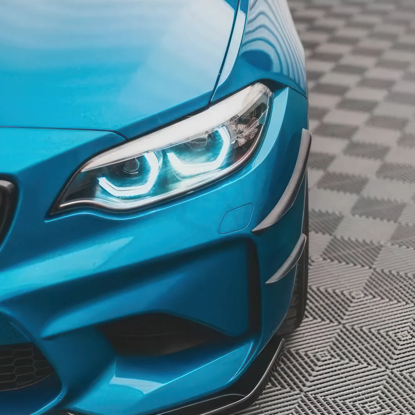 Ailettes Pare-Choc Avant BMW M2 F87 - Maxton - Revvo