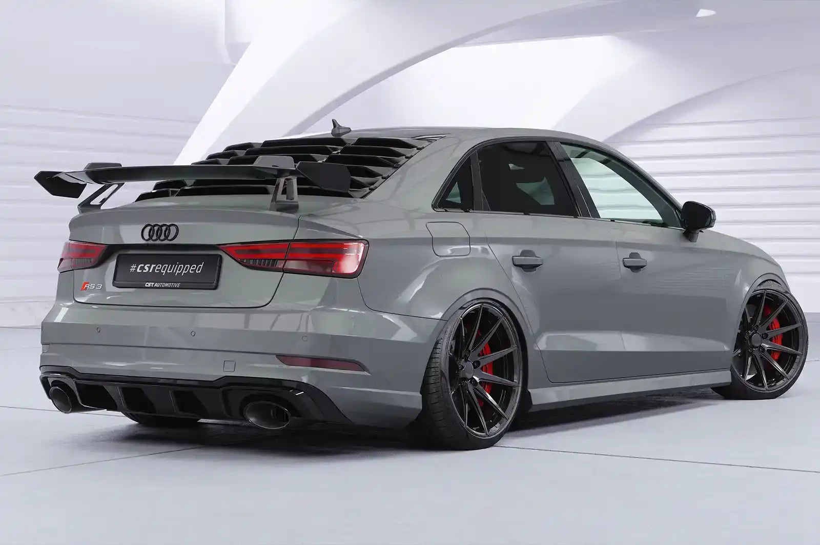Cache Lunette Arrière Audi A3 Berline 8V - Volet Ajouré - Revvo