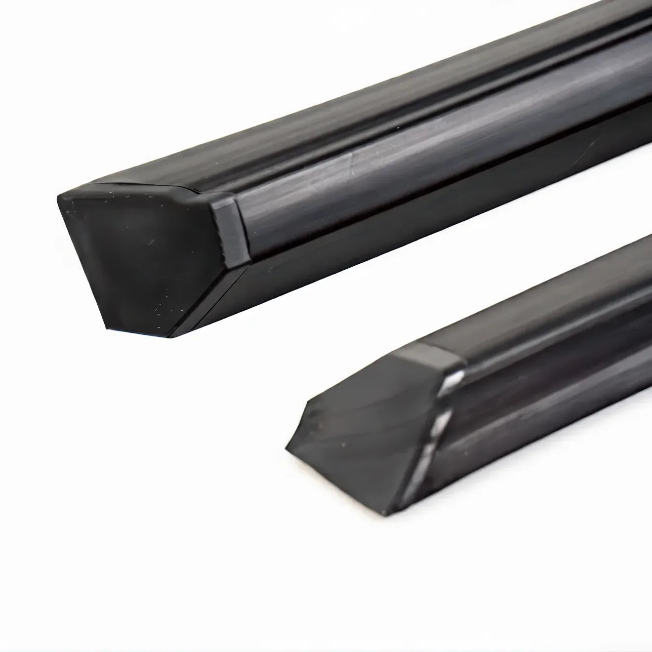 Baguettes BMW E30 Coupé Phase 2 - Kit Complet 6 Pièces Portes et Ailes (Noir) - Revvo