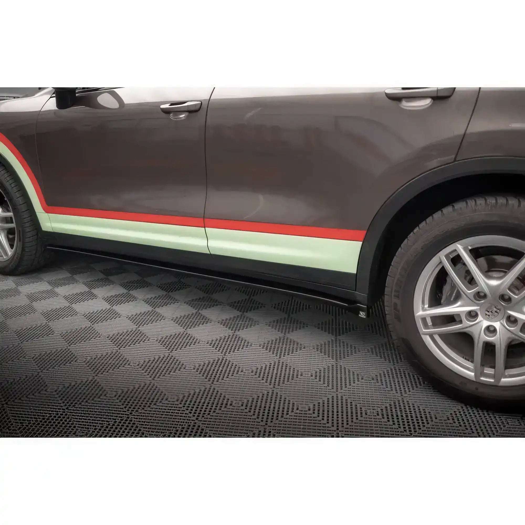 Jupes Latérales Maxton Porsche Cayenne 2 type 958 phase 1 - Revvo