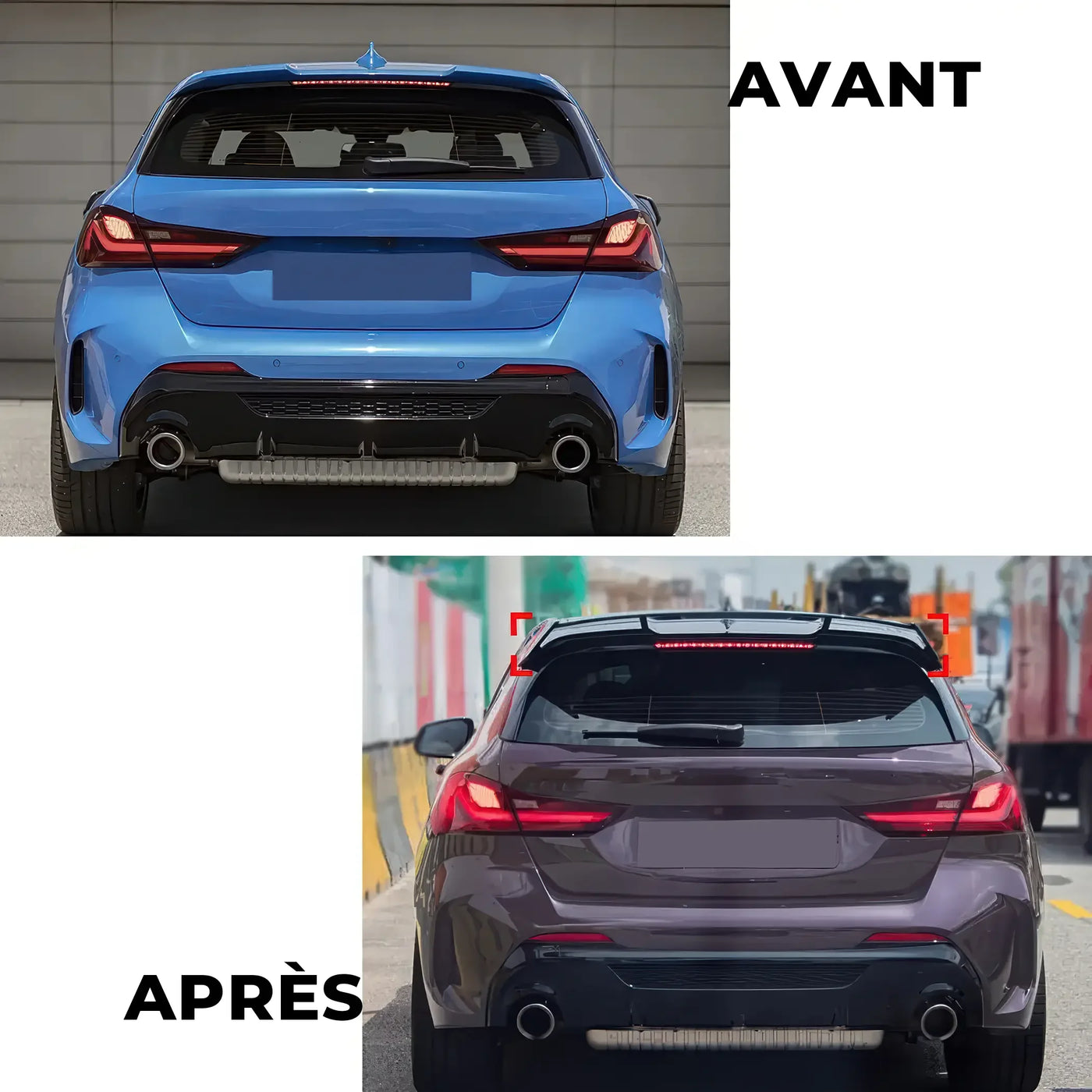 Aileron BMW Série 1 M Sport - Revvo