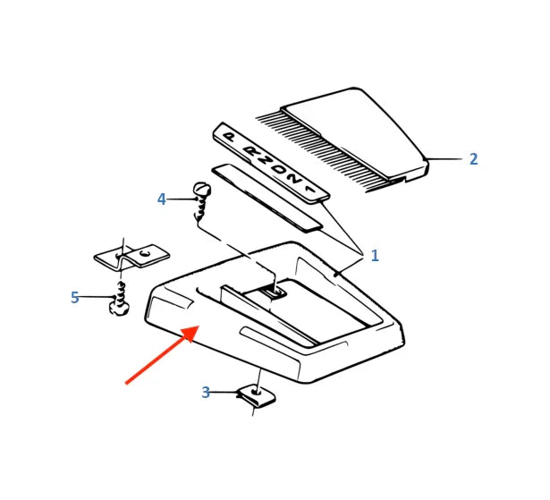 Cache Sélecteur de Boîte de Vitesses Automatique pour BMW E30 - Revvo