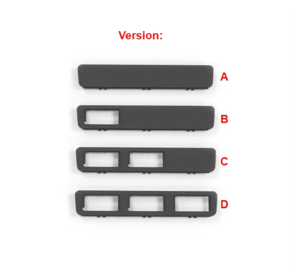 Cache Bouton Console Centrale (côté droit) pour BMW Série 8 E31 - Revvo