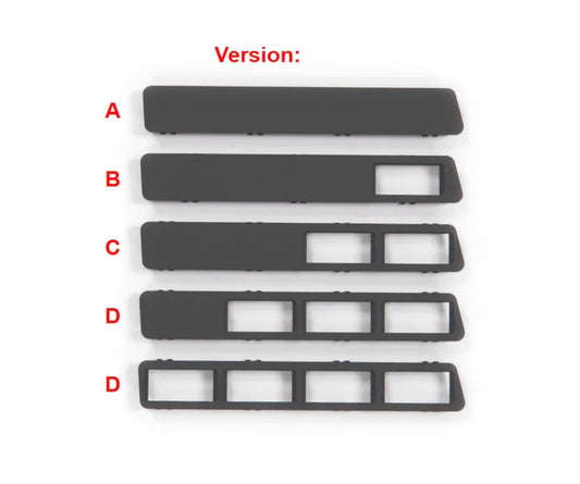 Cache Bouton Console Centrale (côté gauche) pour BMW Série 8 E31 - Revvo