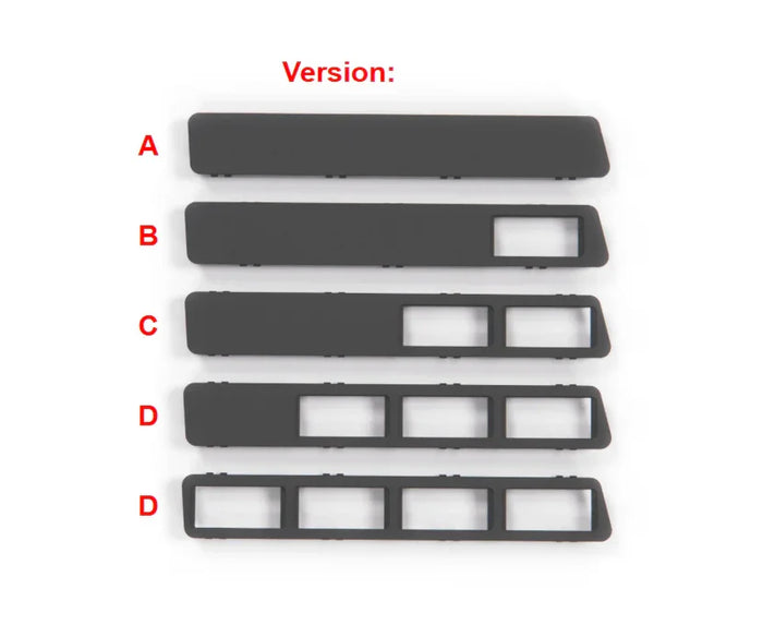 Cache Bouton Console Centrale (côté gauche) pour BMW Série 8 E31
