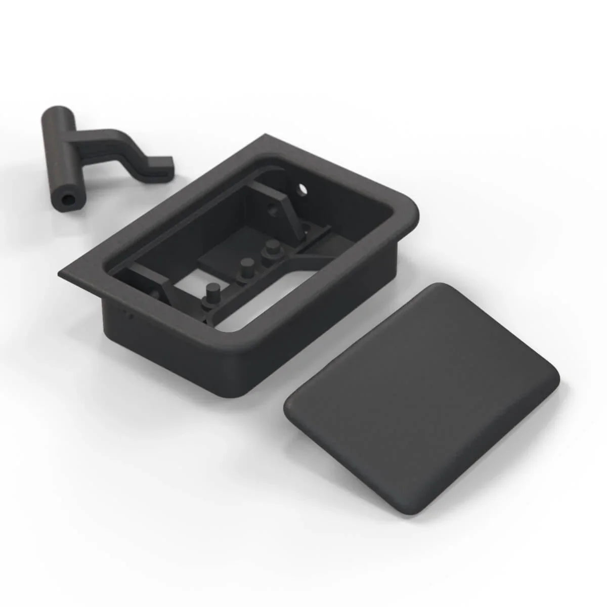 Boîte de Rangement de Console Centrale Arrière pour BMW M5 E34 4 places (1988-1995) - Revvo
