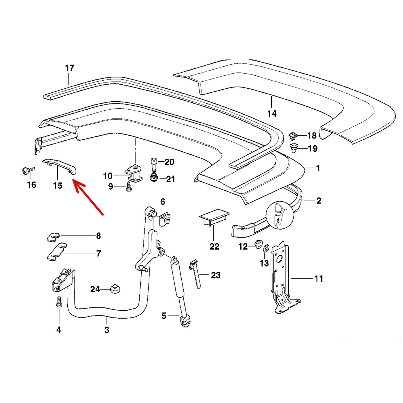 bmw-e36-51178205043-51178205044-cache-couvercle-capote-gauche-droit - Revvo