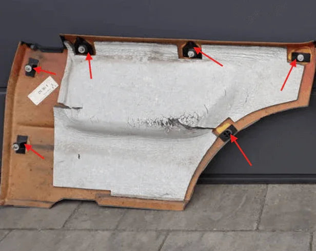 Kit Clips de Panneau Latéral Arrière pour BMW E36 Compact (1994-2000) - Revvo