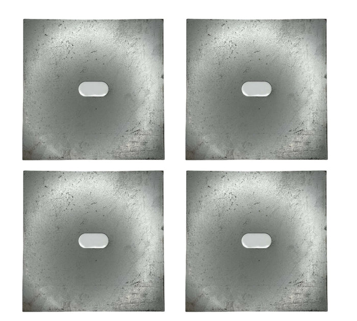 Plaque Métal pour Point de Levage de BMW E39, E38 et X5 E53 (lot de 4)