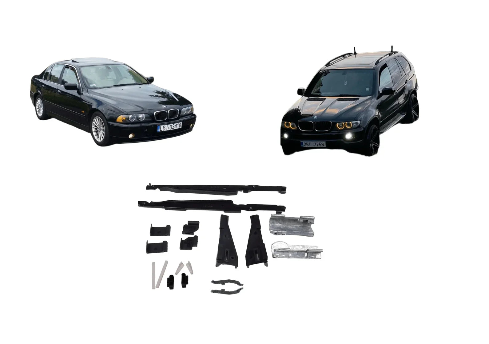 Kit Réparation Toit Ouvrant pour BMW Série 5 E39 et X5 E53 (phase 1) - Revvo