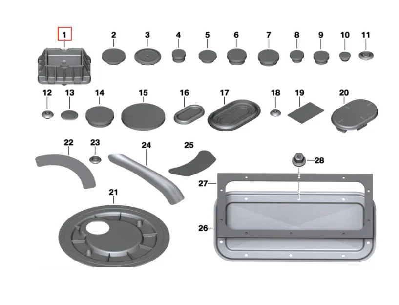 Kit Patins de Levage pour BMW E81, E82, E87, E90, E91, E60 et E61