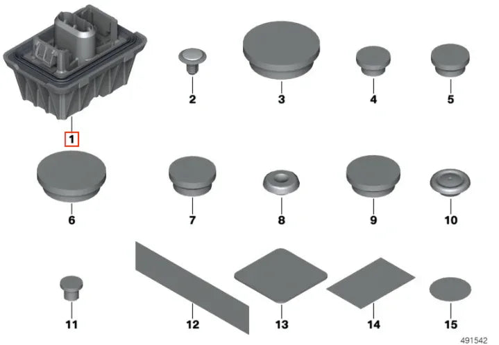 Kit Patins de Levage pour BMW E92 (lot de 4)