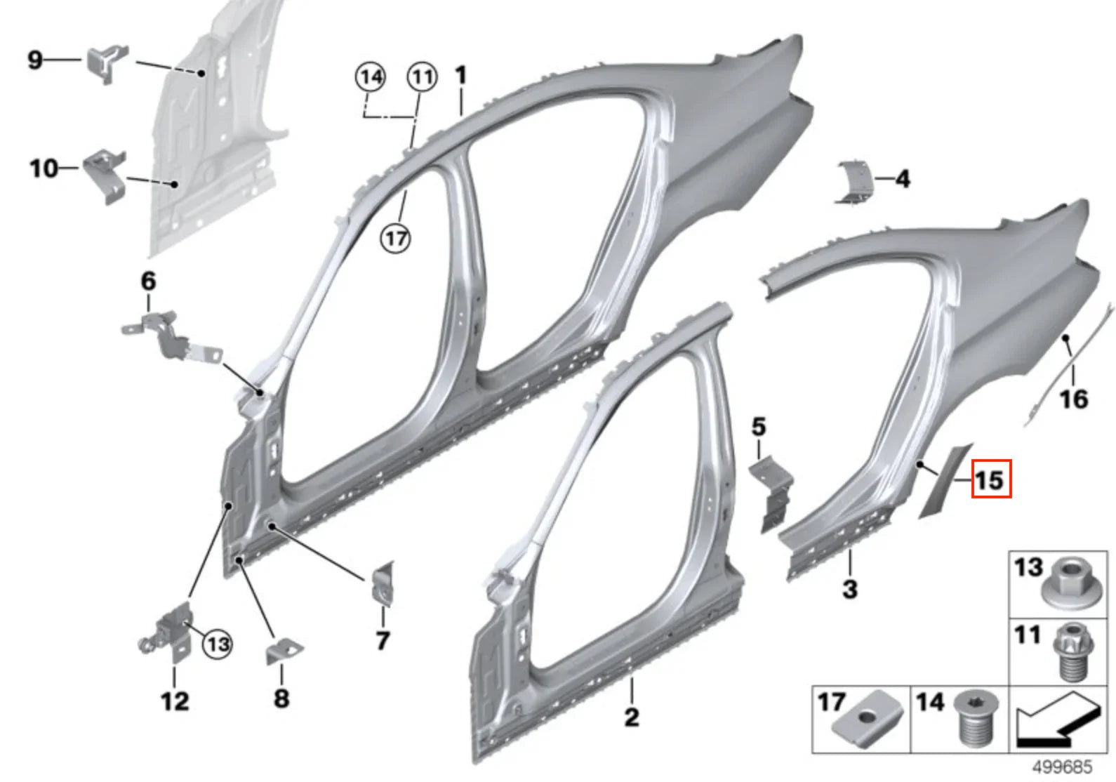 Film de Protection PPF pour Ailes Arrière de BMW M3 F80 et M4 G82/G83 - Revvo