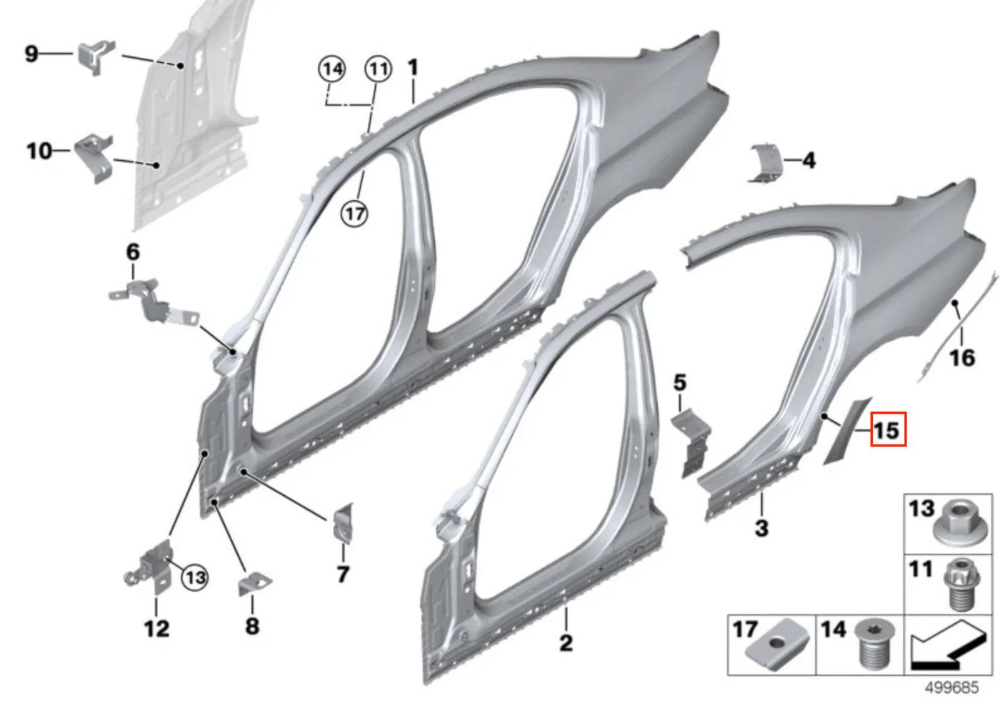 Film de Protection PPF pour Ailes Arrière de BMW M3 F80 et M4 G82/G83 - Revvo