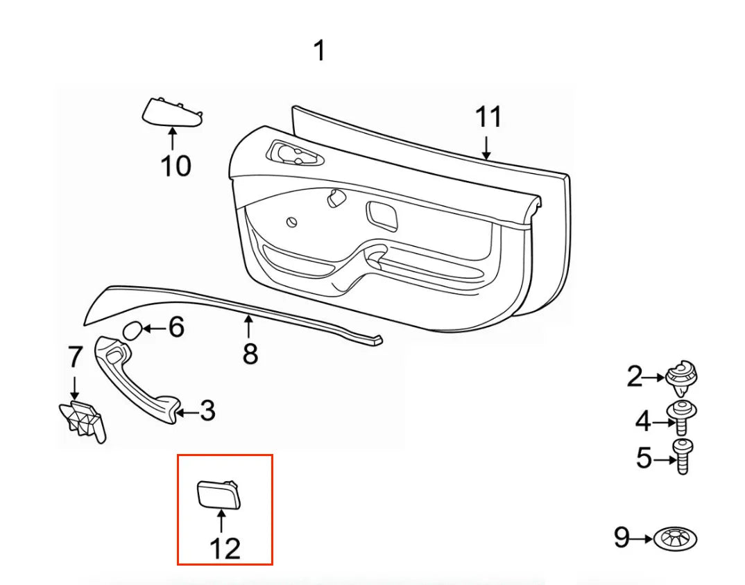 Cache-Vis Airbag pour BMW Série 3 E36 et Z3 - Revvo