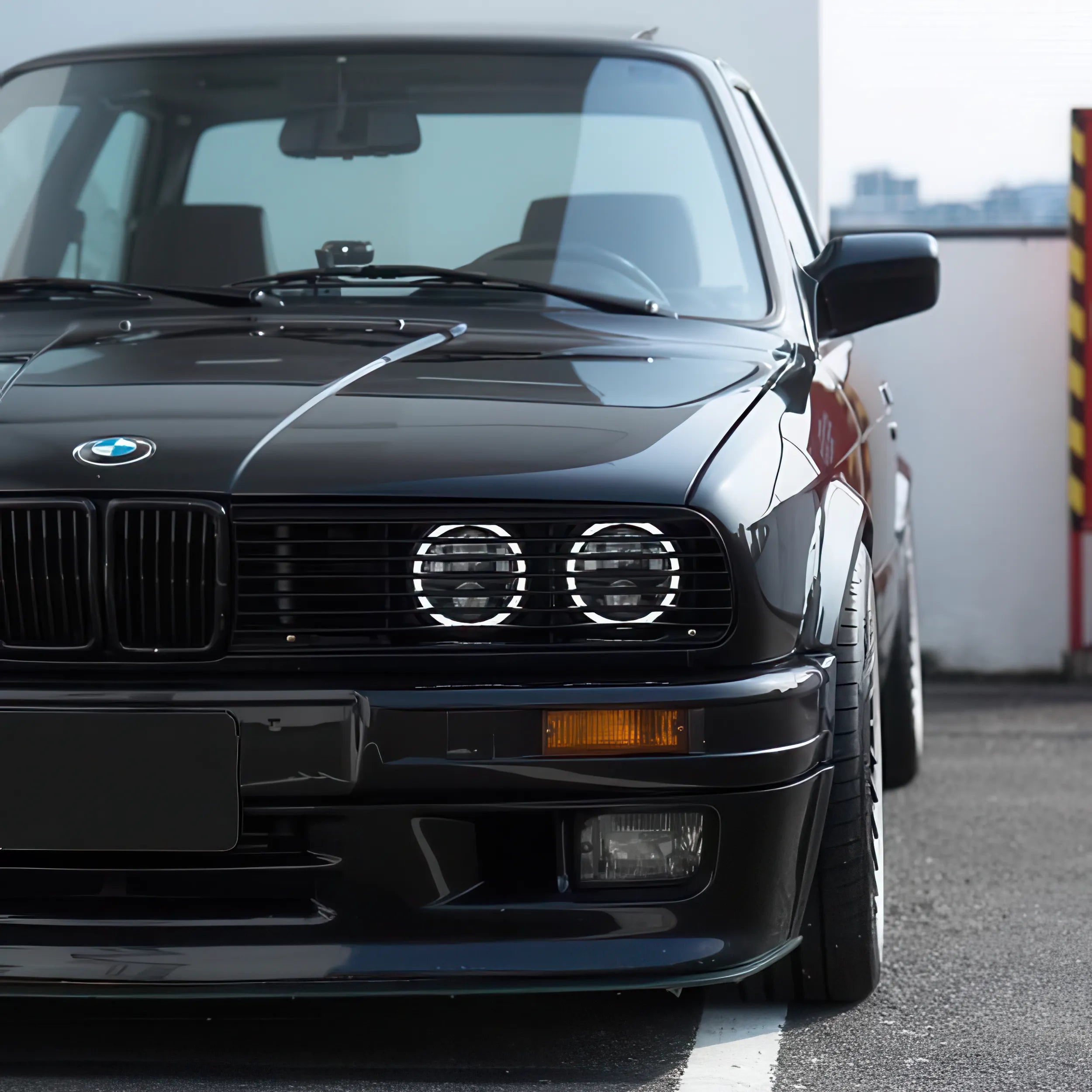 Kit Calandre Grille avec Phares LED - BMW Série 3 E30 - Revvo