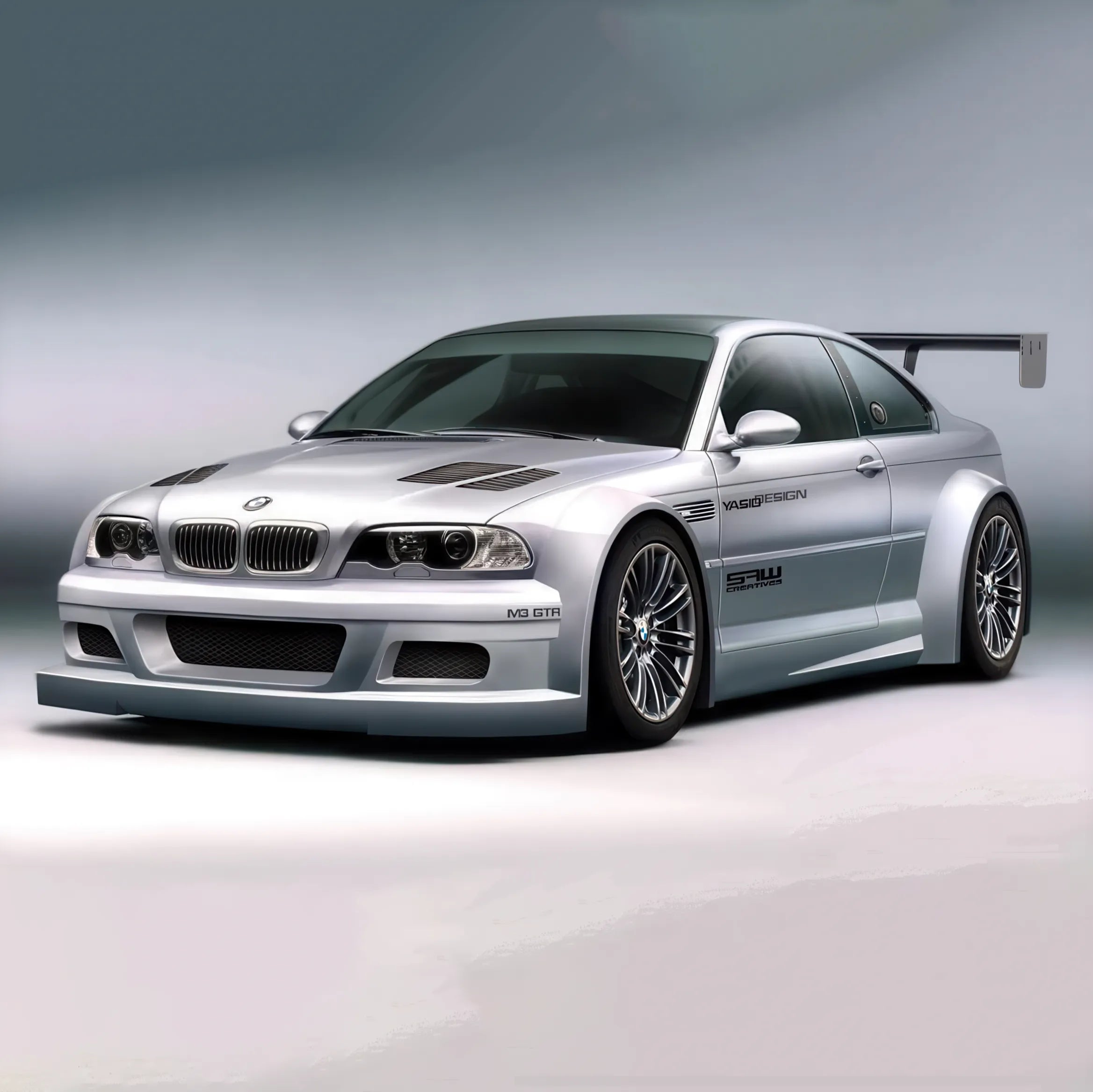 Prises d'Air GTR de Capot - BMW Série 3 E46 - Revvo