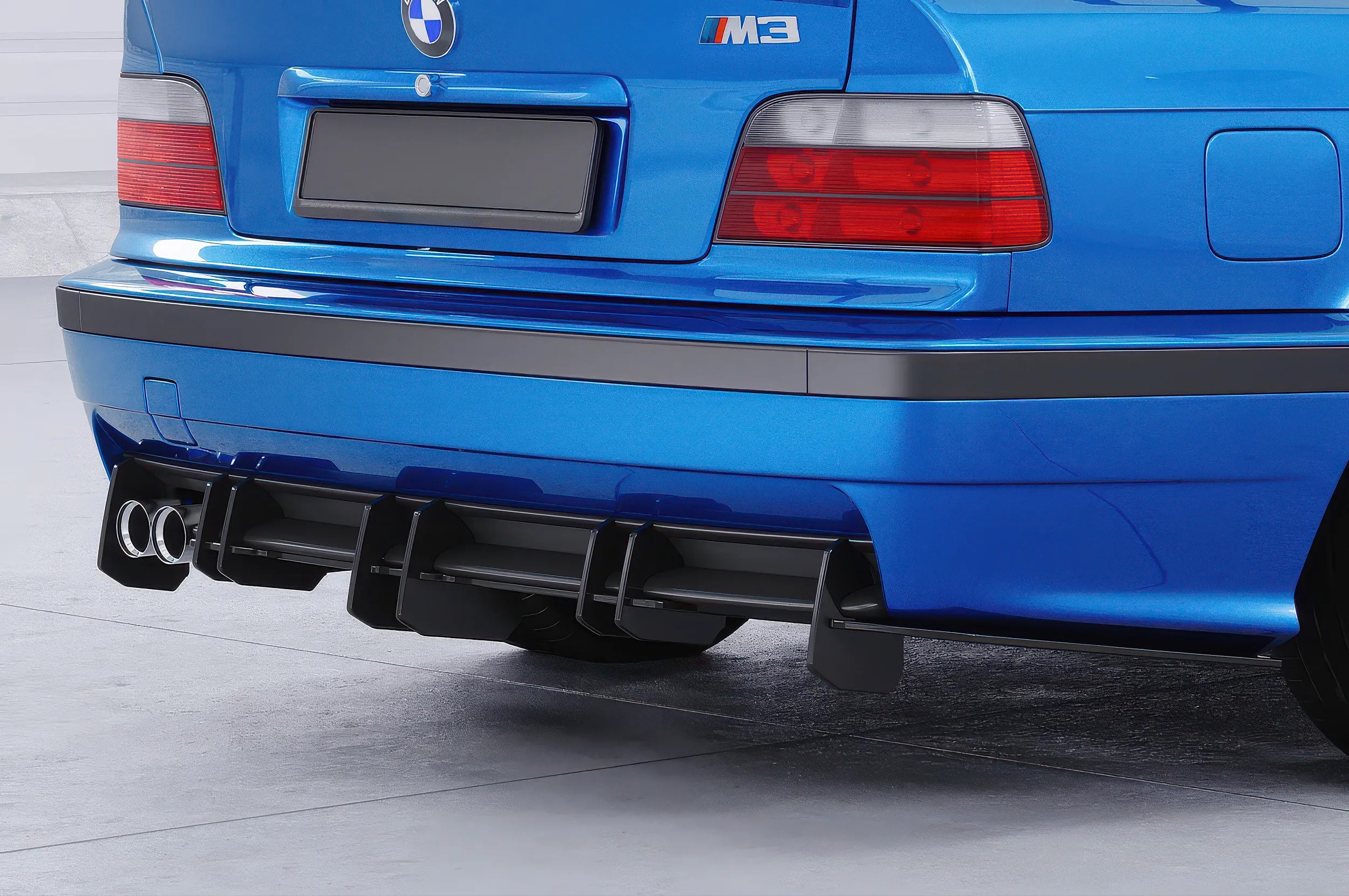 Diffuseur Arrière Racing - BMW Série 3 E36 Pack M / M3 - Revvo