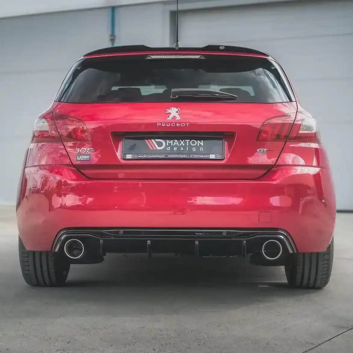 Diffuseur Maxton avec Embouts d'Échappement Peugeot 308 2 GT - Revvo