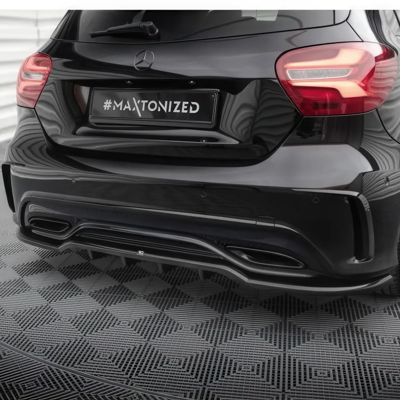 Diffuseur Maxton Mercedes Classe A AMG Line W176 phase 2 - Revvo