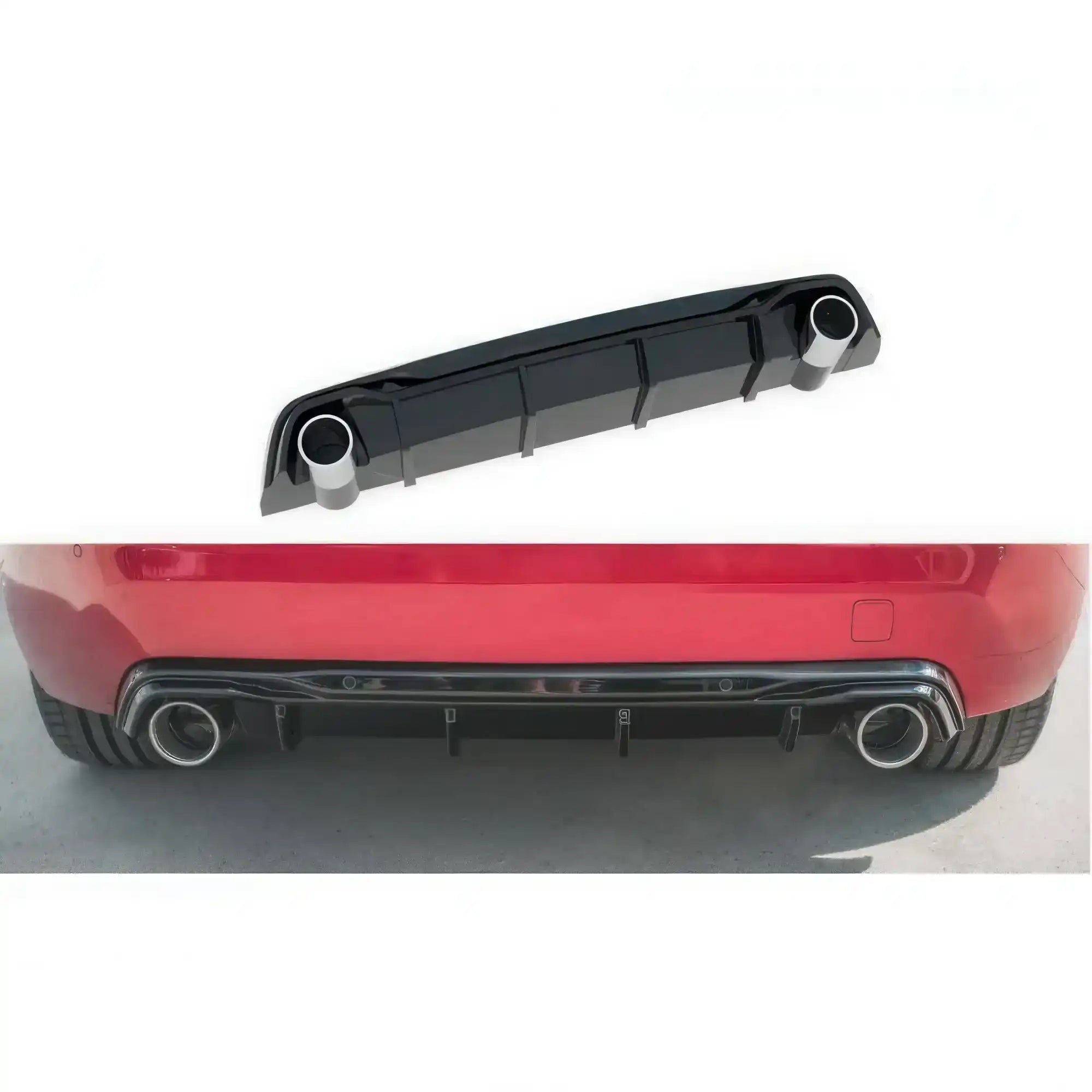 Diffuseur Maxton avec Embouts d'Échappement Peugeot 308 2 GT - Revvo