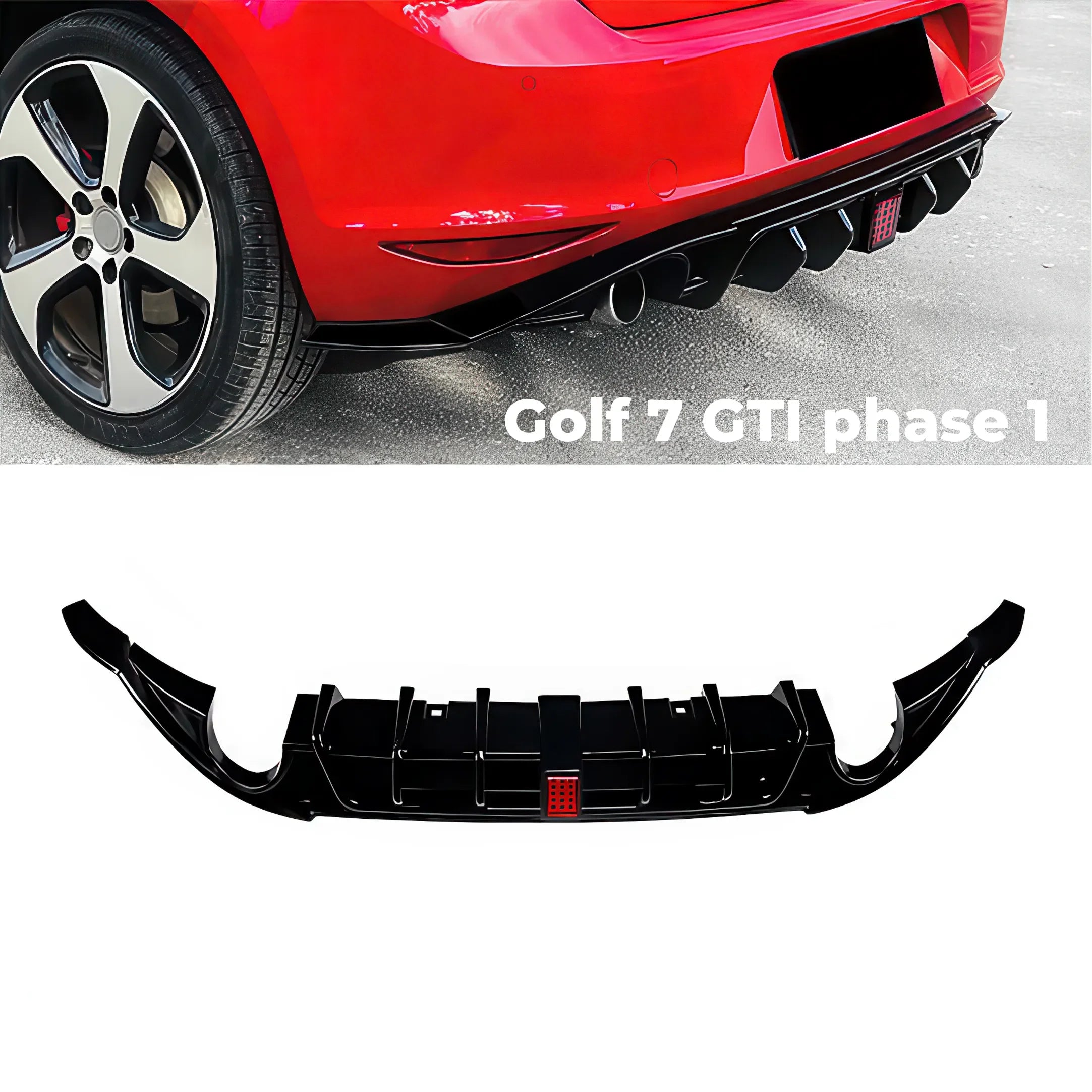 Diffuseur F1 TCR - VW Golf 7 GTI phase 1 - Revvo