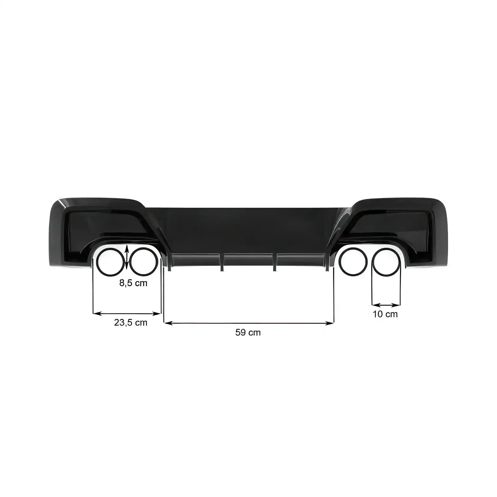 Diffuseur V2 Maxton BMW M135i - Revvo