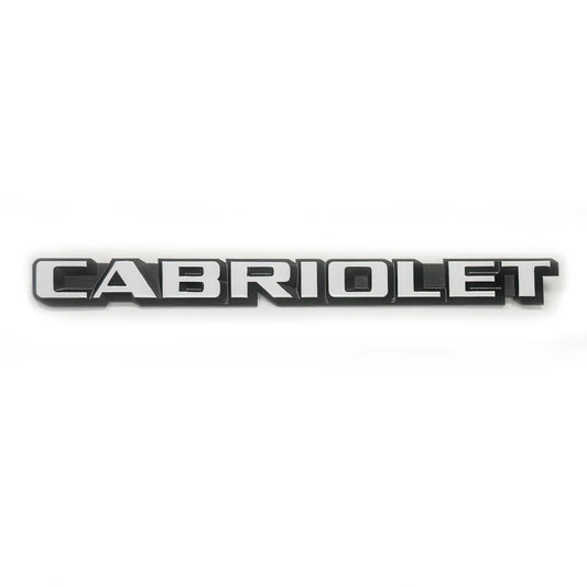Logo Cabriolet - VW Golf 1 - Revvo