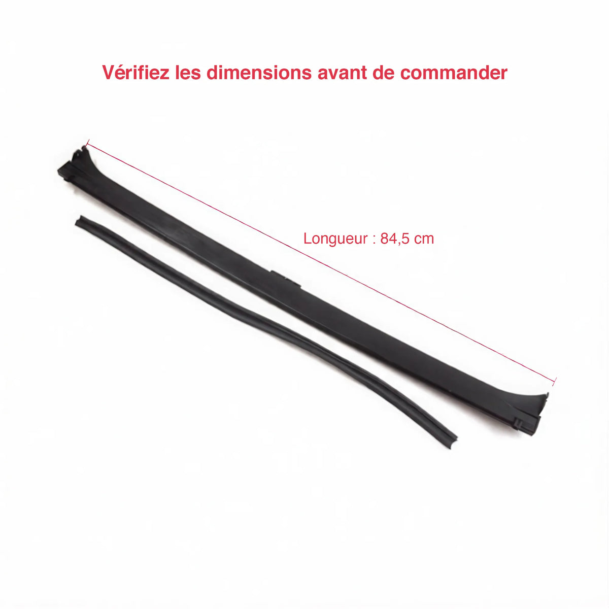 Gouttière de Toit Ouvrant pour BMW Série 5 E39 et X5 E53