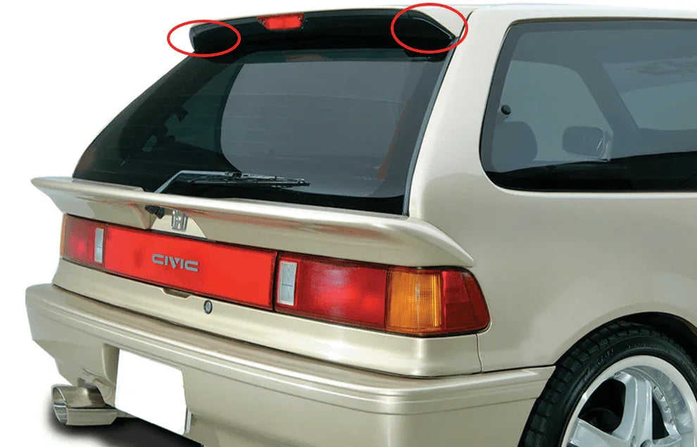 Cache Latéral Aileron de Toit de Honda Civic 4 (1987-1991) - Revvo