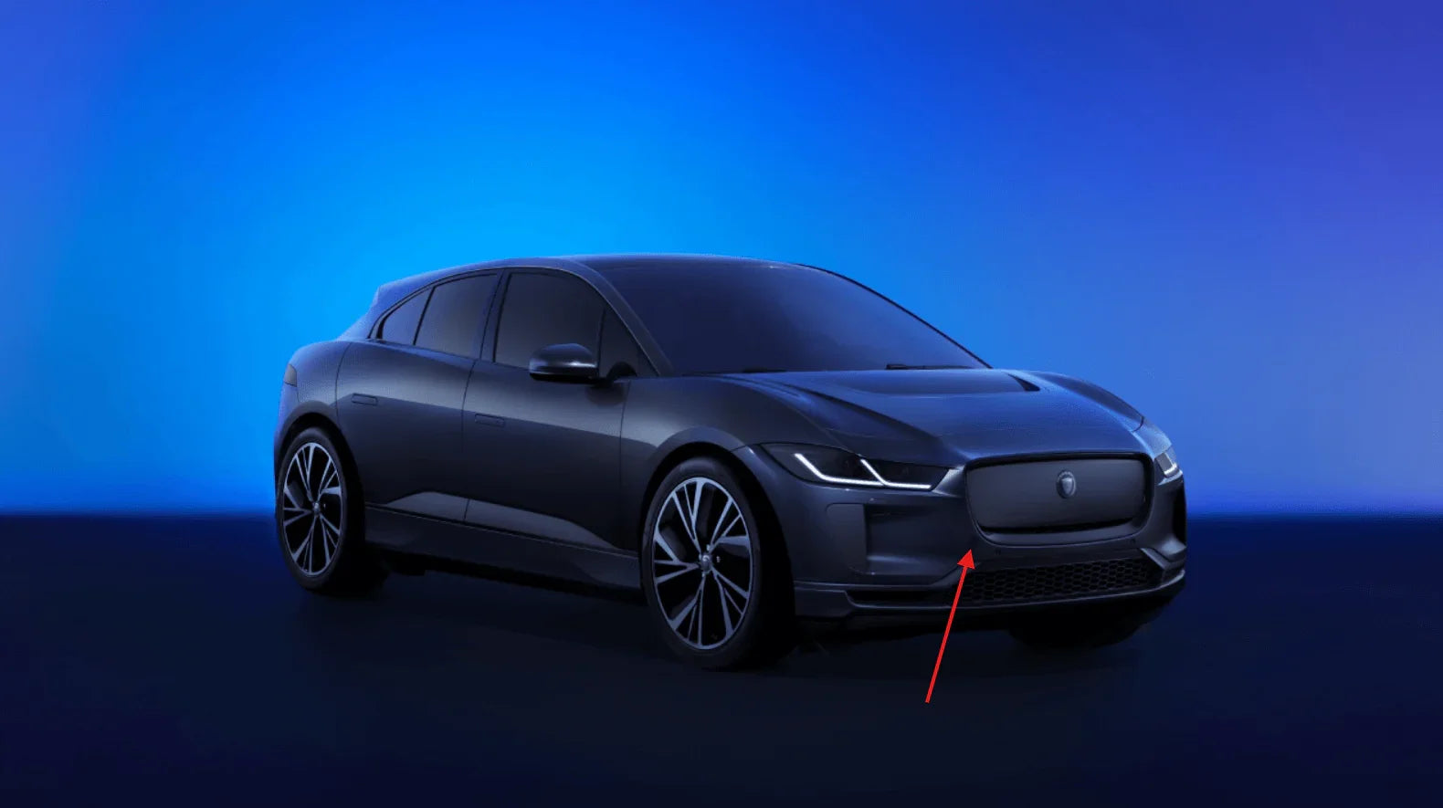 Cache Crochet de Remorquage Avant pour Jaguar I-Pace (2018-2025)