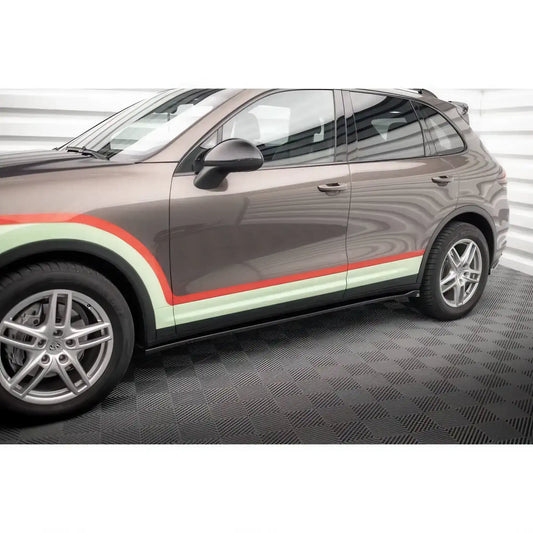 Jupes Latérales Maxton Porsche Cayenne 2 type 958 phase 1 - Revvo